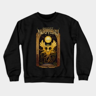 Occult Nouveau - Transcendent God of the Moon Crewneck Sweatshirt